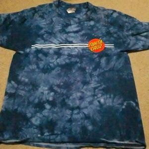 Santa Cruz blue t shirt